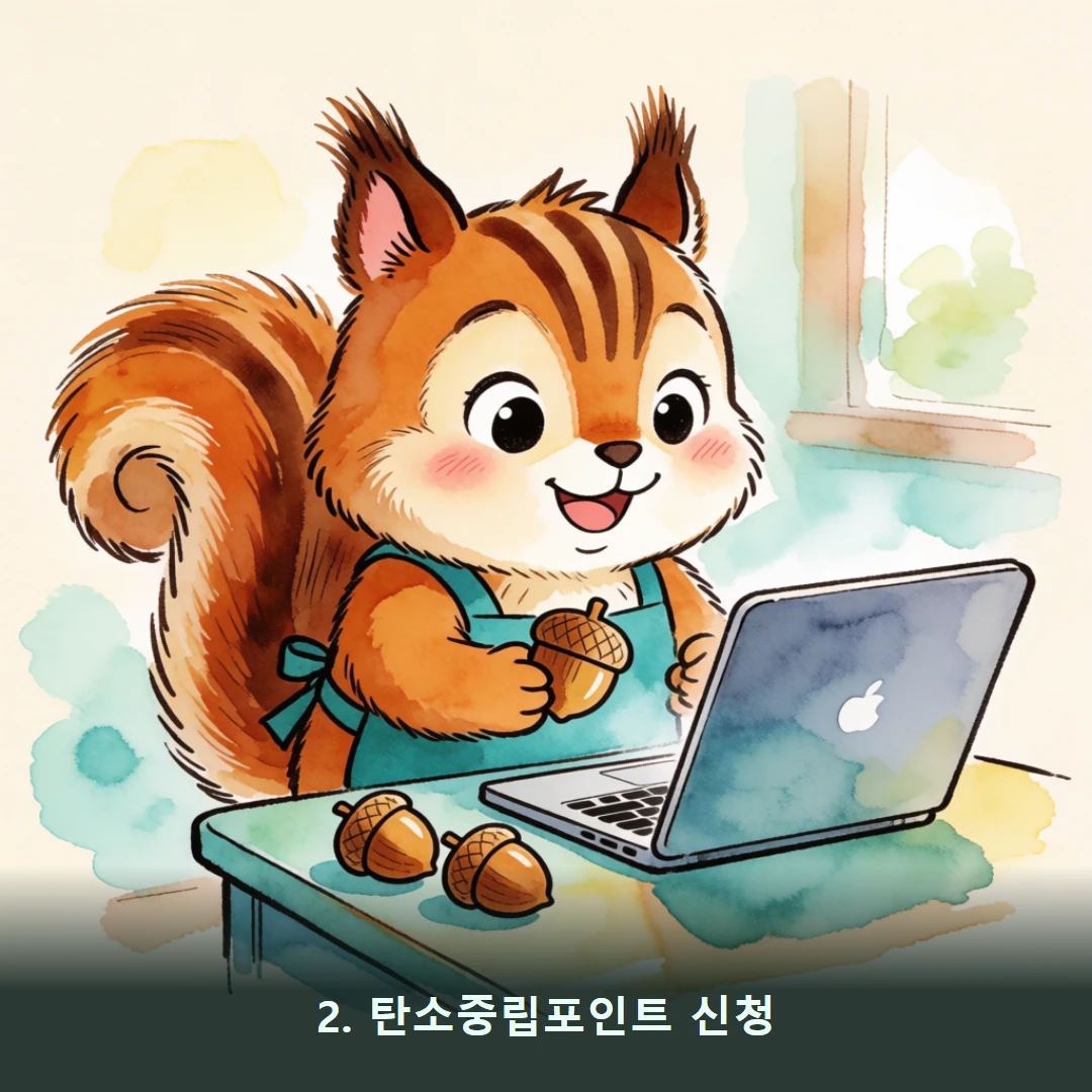 웹툰 2컷 — 2. 탄소중립포인트 신청